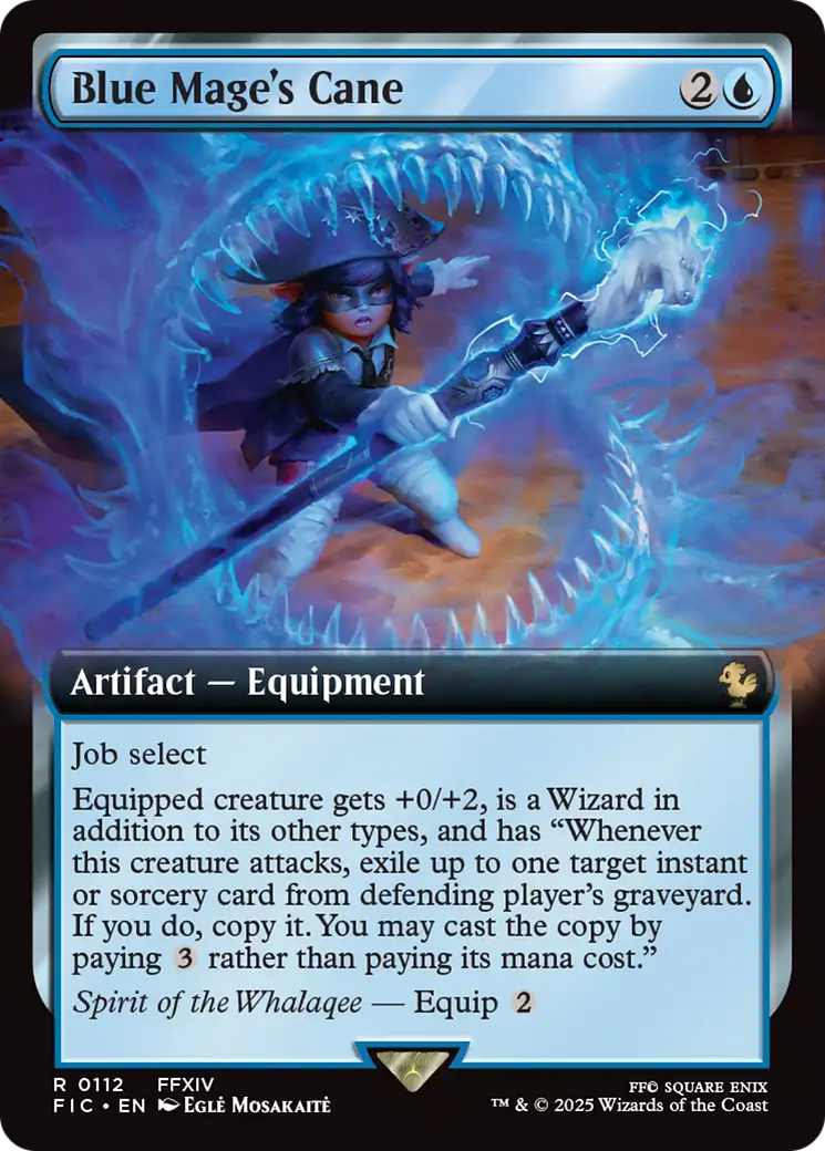 Blue Mage's Cane (Extended Art) [FINAL FANTASY Commander] | Exor Games Summserside