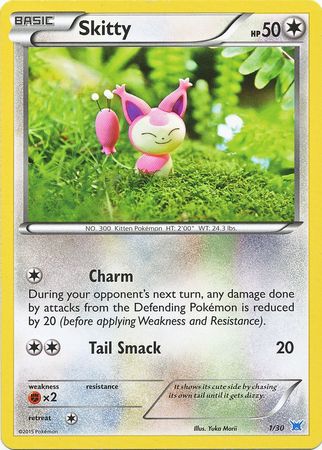 Skitty (1/30) [XY: Trainer Kit 2 - Latios] | Exor Games Summserside