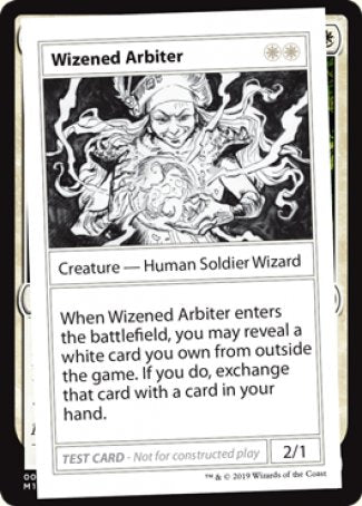 Wizened Arbiter (2021 Edition) [Mystery Booster Playtest Cards] | Exor Games Summserside