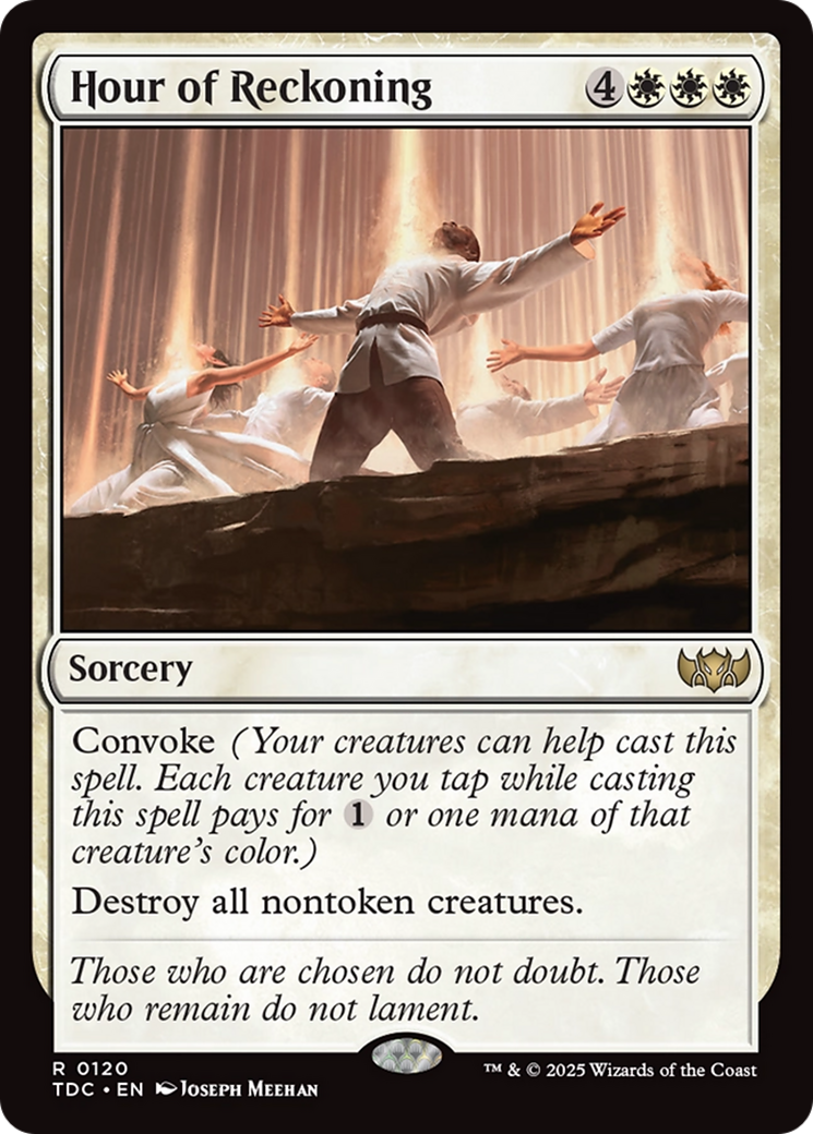 Hour of Reckoning [Tarkir: Dragonstorm Commander] | Exor Games Summserside