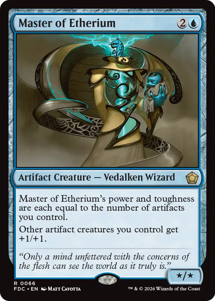Master of Etherium [Foundations Commander] | Exor Games Summserside
