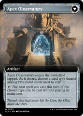 Eye of Ojer Taq // Apex Observatory (Extended Art) [The Lost Caverns of Ixalan Commander] | Exor Games Summserside