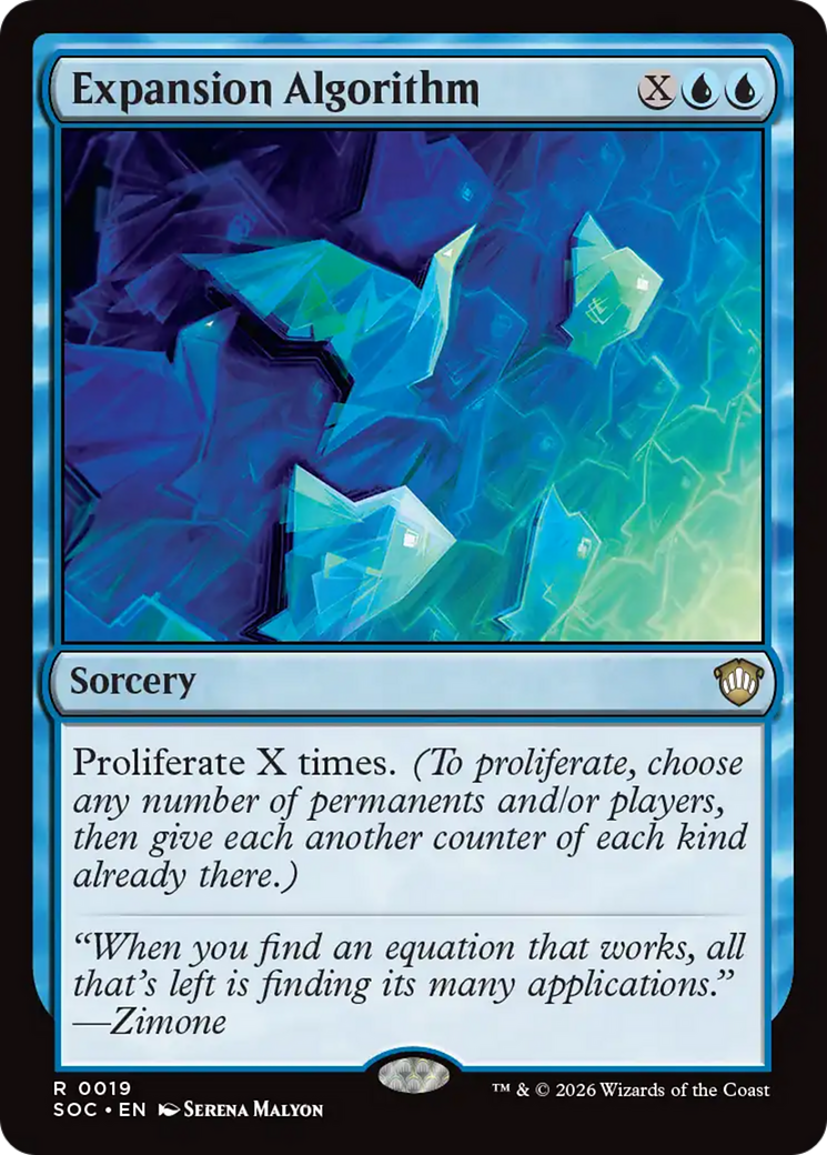 Expansion Algorithm [Secrets of Strixhaven Commander] | Exor Games Summserside