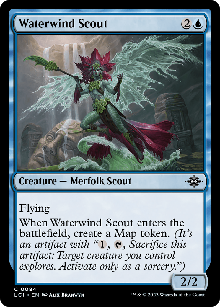 Waterwind Scout [The Lost Caverns of Ixalan] | Exor Games Summserside