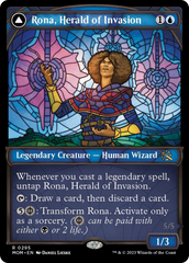 Rona, Herald of Invasion // Rona, Tolarian Obliterator (Showcase Planar Booster Fun) [March of the Machine] | Exor Games Summserside