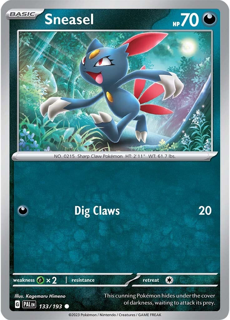 Sneasel (133/193) [Scarlet & Violet: Paldea Evolved] | Exor Games Summserside