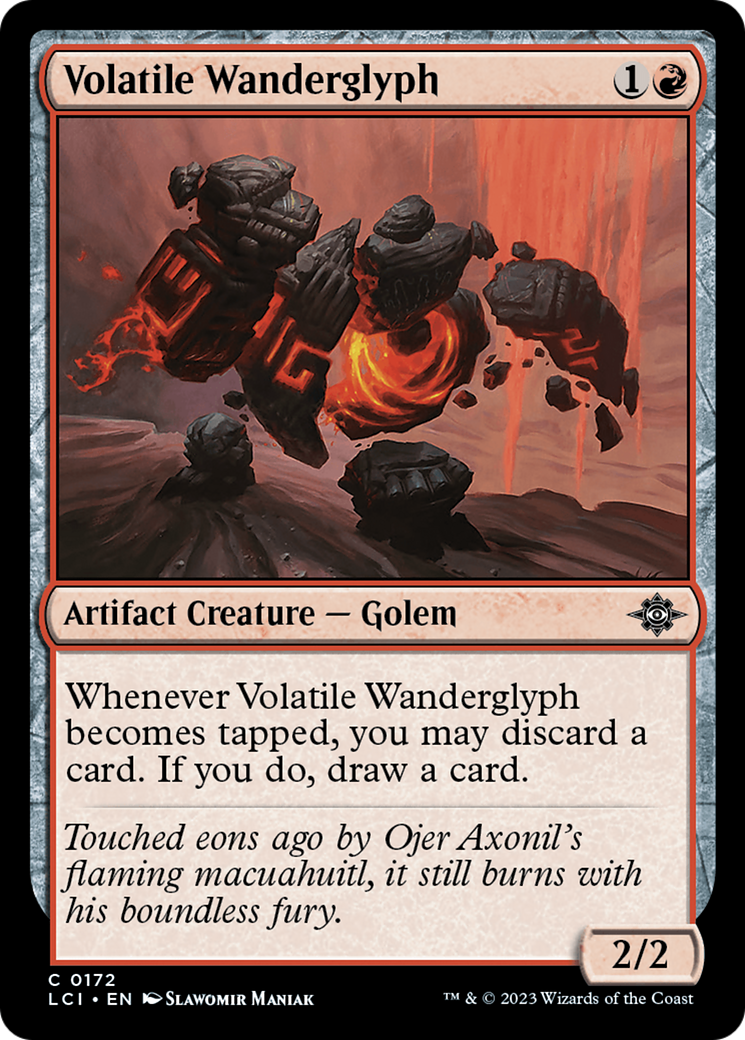 Volatile Wanderglyph [The Lost Caverns of Ixalan] | Exor Games Summserside