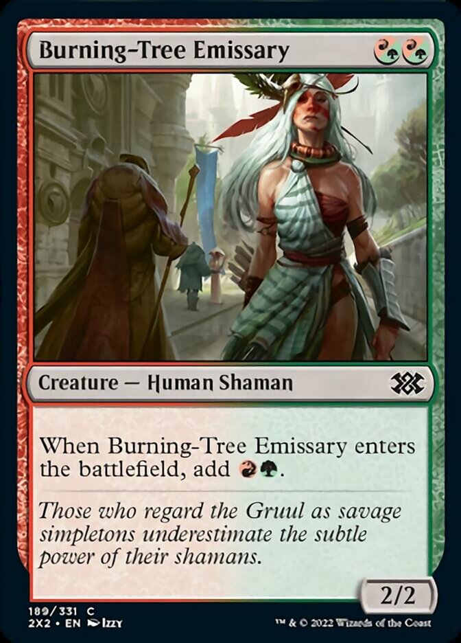 Burning-Tree Emissary [Double Masters 2022] | Exor Games Summserside