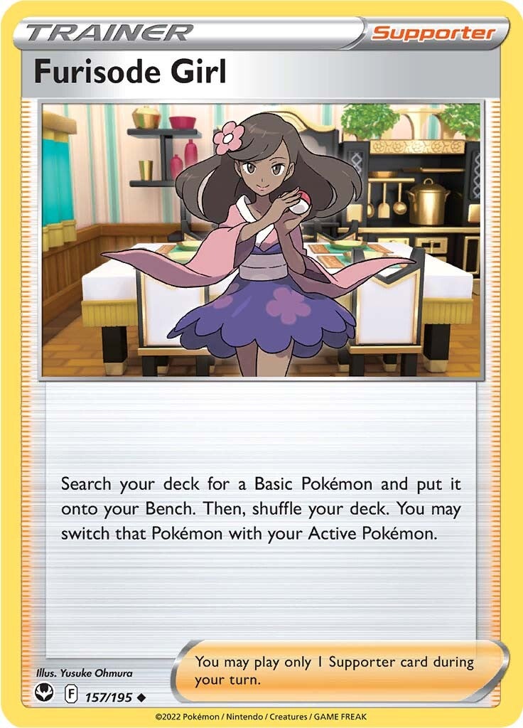 Furisode Girl (157/195) [Sword & Shield: Silver Tempest] | Exor Games Summserside