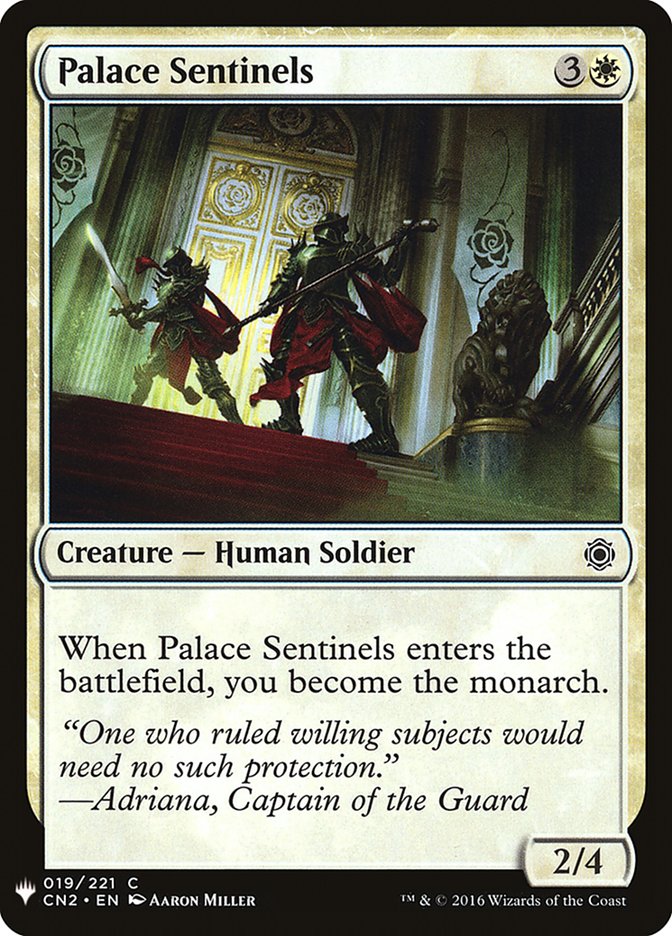 Palace Sentinels [Mystery Booster] | Exor Games Summserside