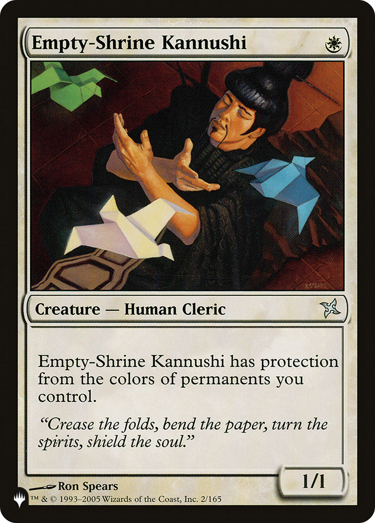 Empty-Shrine Kannushi [The List] | Exor Games Summserside