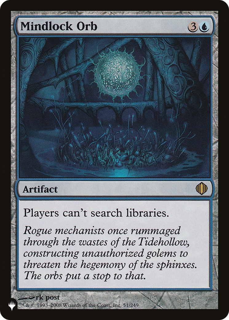 Mindlock Orb [The List] | Exor Games Summserside