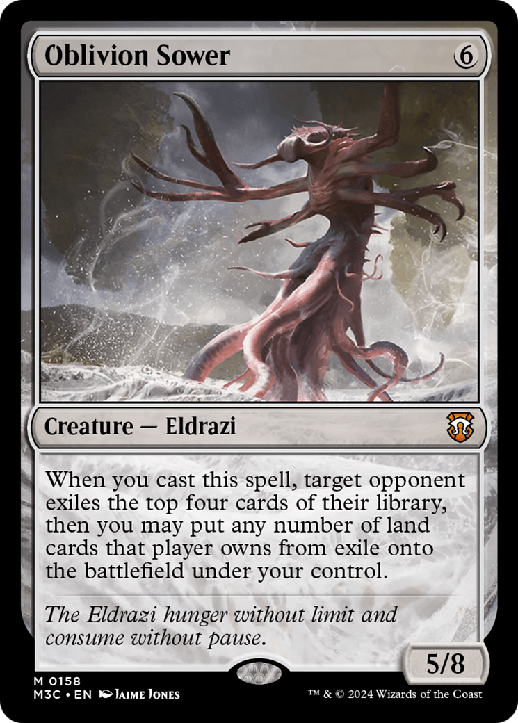 Oblivion Sower (Ripple Foil) [Modern Horizons 3 Commander] | Exor Games Summserside