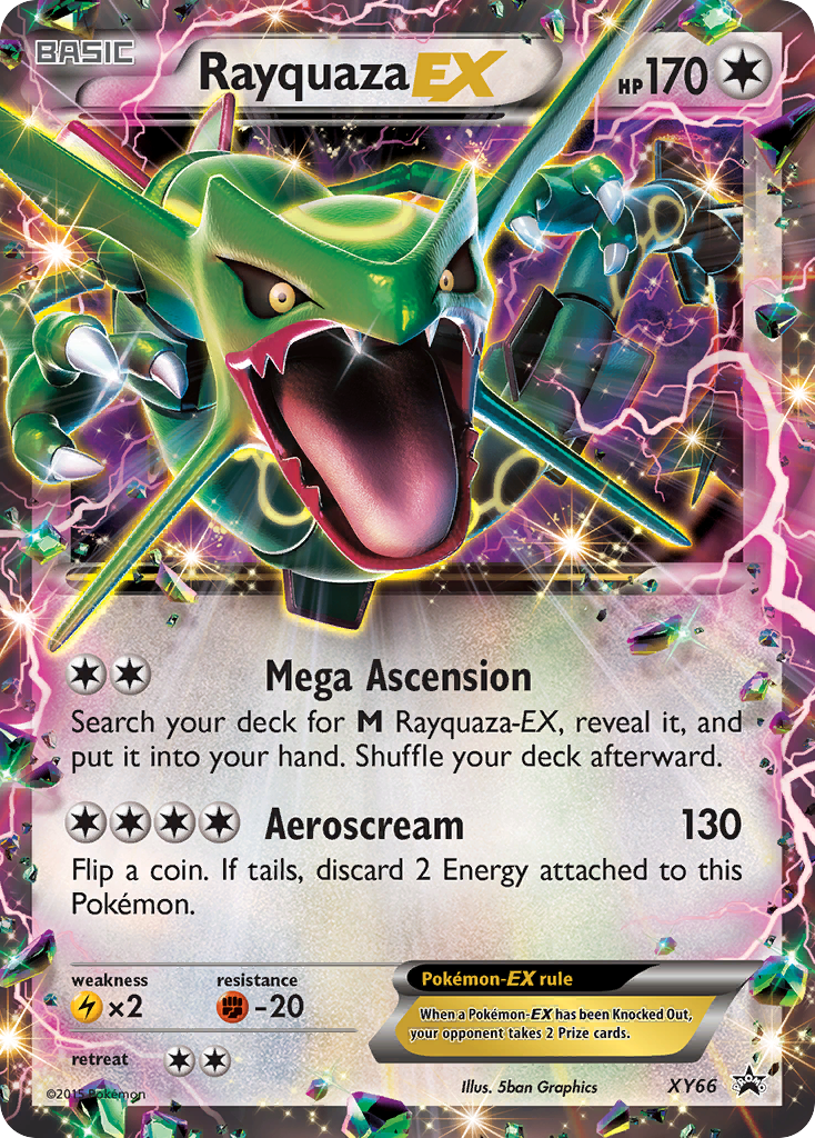 Rayquaza EX (XY66) [XY: Black Star Promos] | Exor Games Summserside