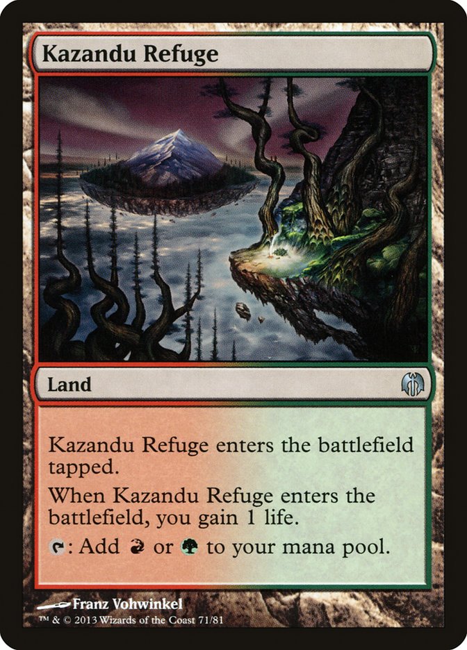 Kazandu Refuge [Duel Decks: Heroes vs. Monsters] | Exor Games Summserside