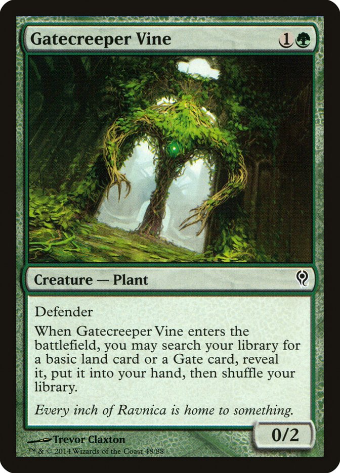 Gatecreeper Vine [Duel Decks: Jace vs. Vraska] | Exor Games Summserside