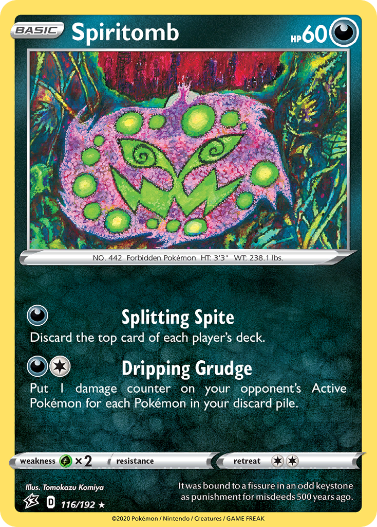 Spiritomb (116/192) [Sword & Shield: Rebel Clash] | Exor Games Summserside