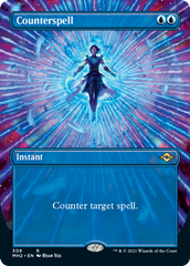 Counterspell (Borderless Alternate Art) [Modern Horizons 2] | Exor Games Summserside