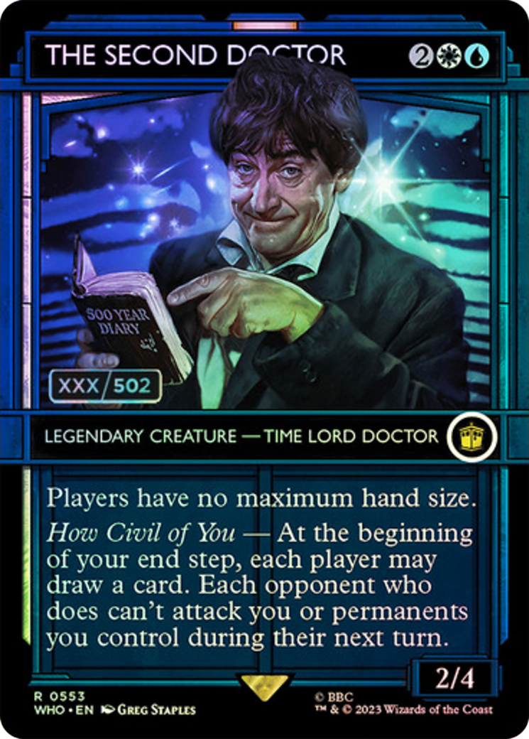 The Second Doctor (Serial Numbered) [Doctor Who] | Exor Games Summserside