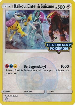 Raikou, Entei & Suicune (Jumbo Card) [Miscellaneous Cards] | Exor Games Summserside