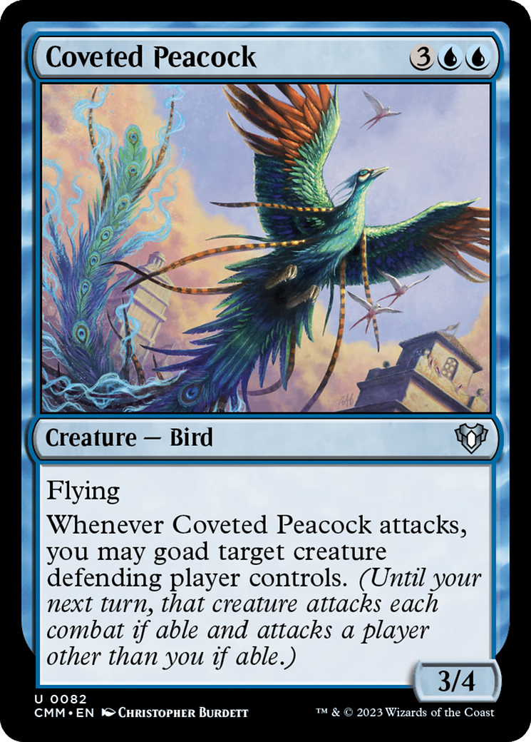 Coveted Peacock [Commander Masters] | Exor Games Summserside