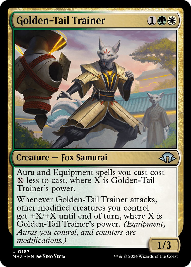 Golden-Tail Trainer [Modern Horizons 3] | Exor Games Summserside