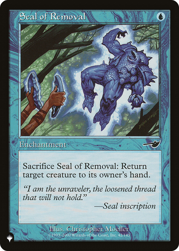 Seal of Removal [The List] | Exor Games Summserside