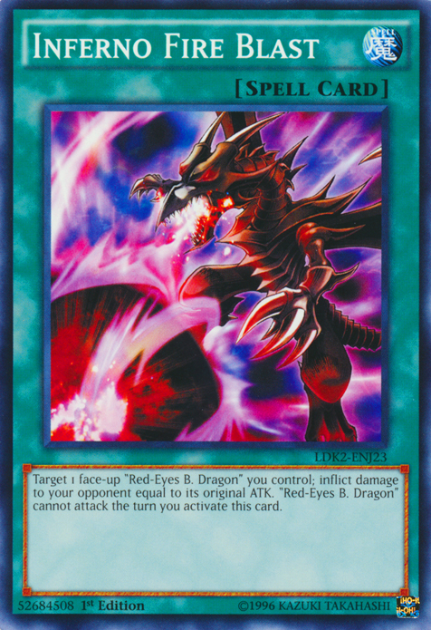 Inferno Fire Blast [LDK2-ENJ23] Common | Exor Games Summserside