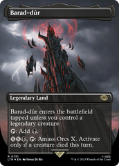 Barad-dur (0751) (Borderless) (Surge Foil) [The Lord of the Rings: Tales of Middle-Earth] | Exor Games Summserside