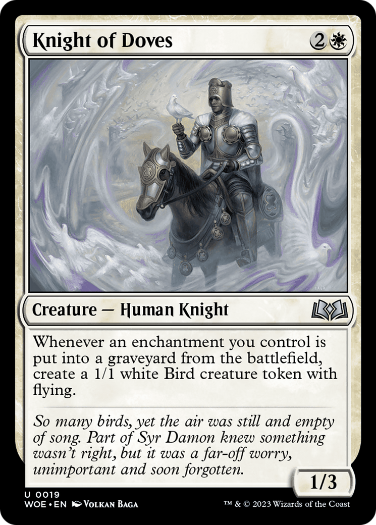 Knight of Doves [Wilds of Eldraine] | Exor Games Summserside