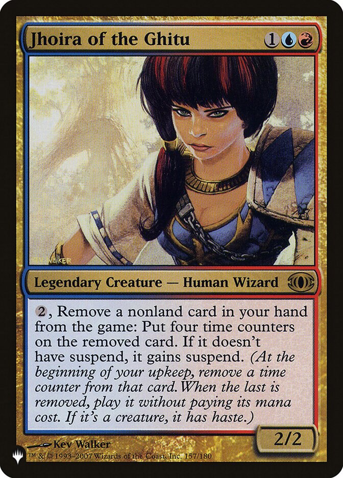 Jhoira of the Ghitu [The List] | Exor Games Summserside