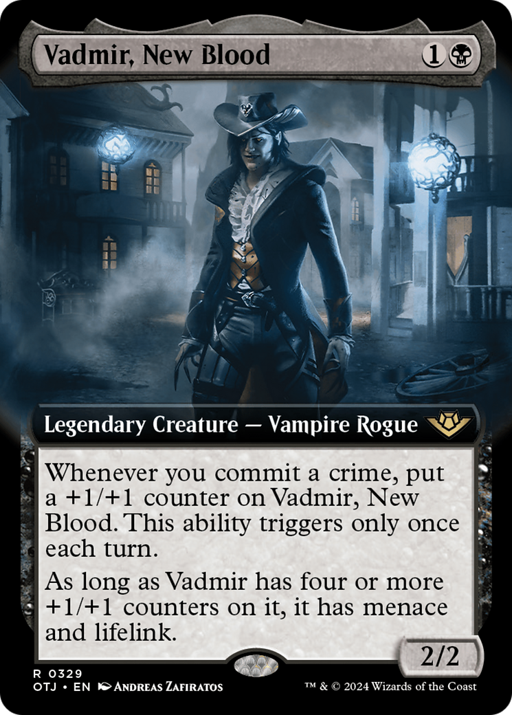 Vadmir, New Blood (Extended Art) [Outlaws of Thunder Junction] | Exor Games Summserside