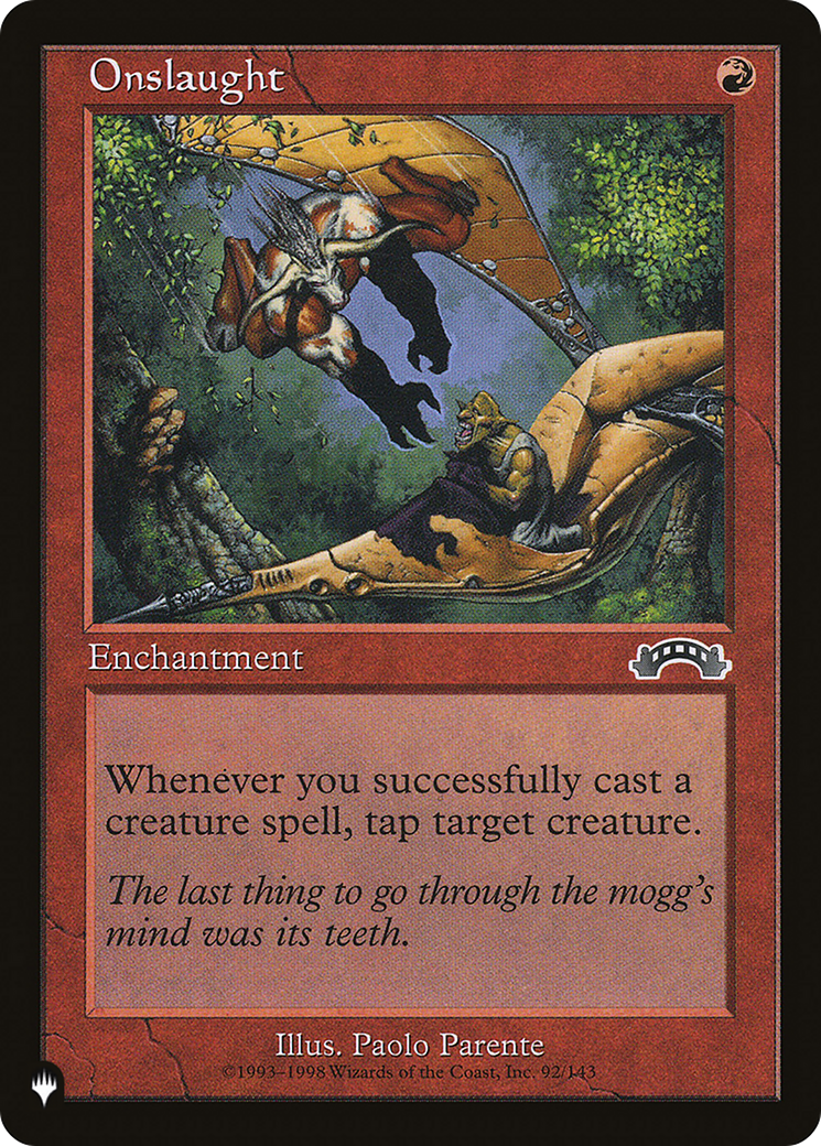 Onslaught [The List] | Exor Games Summserside