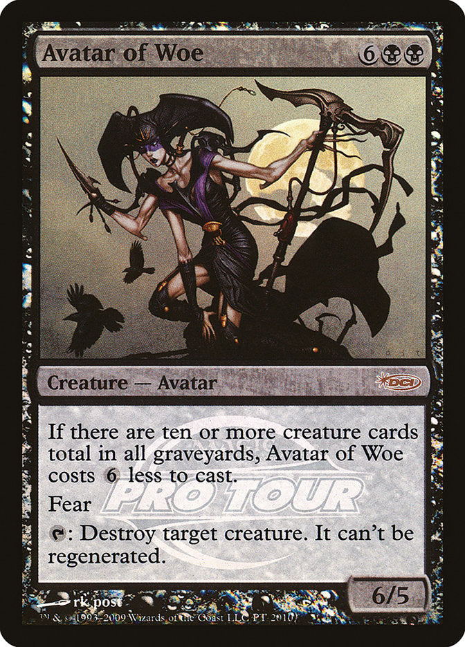 Avatar of Woe (Pro Tour) [Pro Tour Promos] | Exor Games Summserside