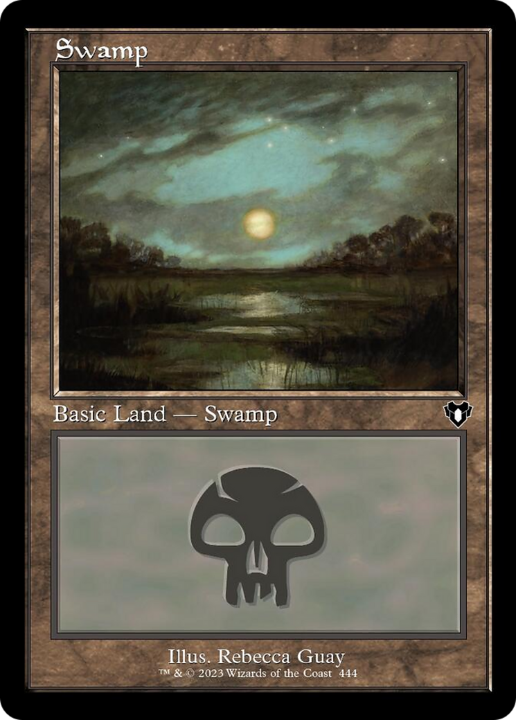 Swamp (444) (Retro) [Commander Masters] | Exor Games Summserside