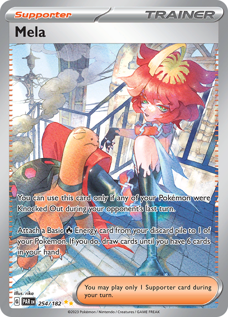 Mela (254/182) [Scarlet & Violet: Paradox Rift] | Exor Games Summserside