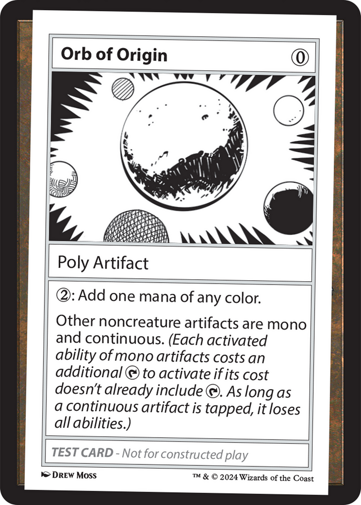 Orb of Origin [Mystery Booster 2 Playtest Cards] | Exor Games Summserside