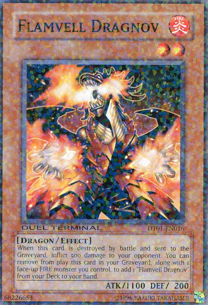 Flamvell Dragnov [DT01-EN016] Super Rare | Exor Games Summserside