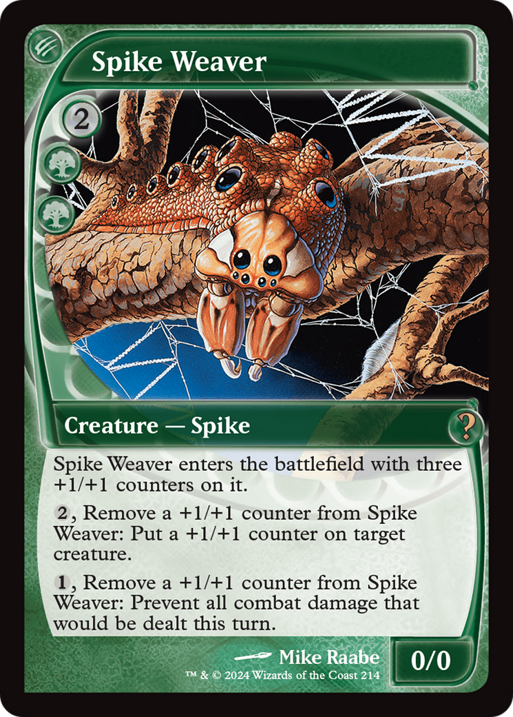 Spike Weaver (Future Sight) [Mystery Booster 2] | Exor Games Summserside