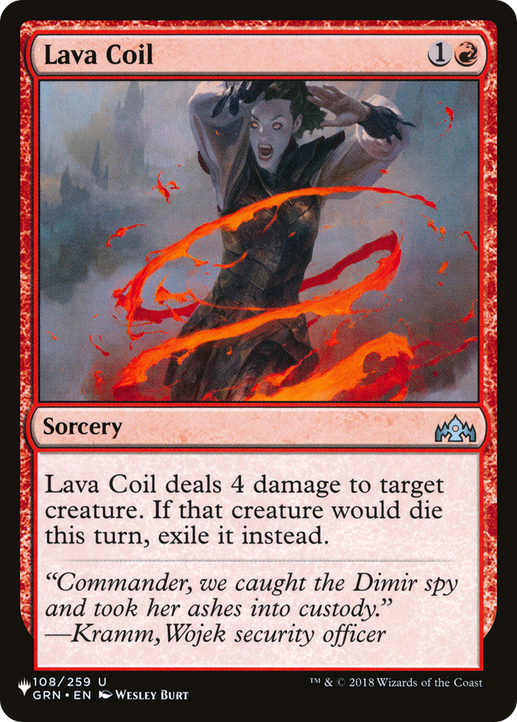 Lava Coil [The List] | Exor Games Summserside