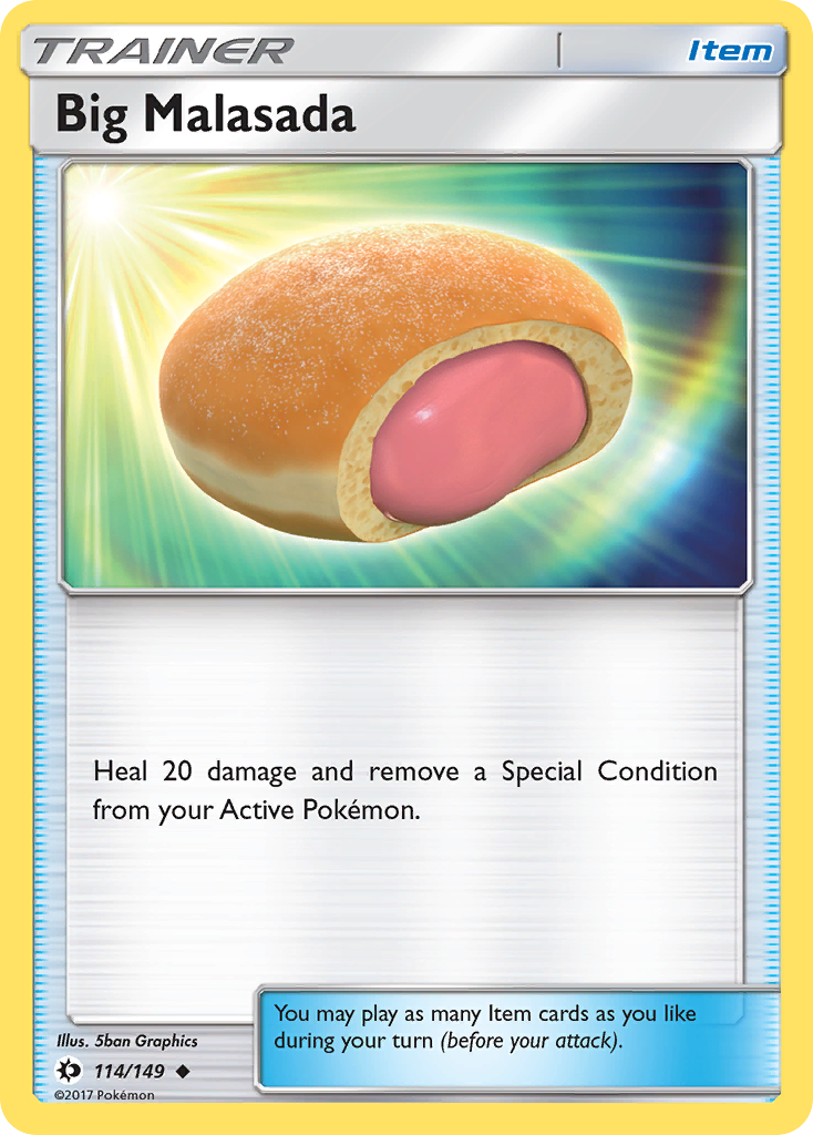 Big Malasada (114/149) [Sun & Moon: Base Set] | Exor Games Summserside