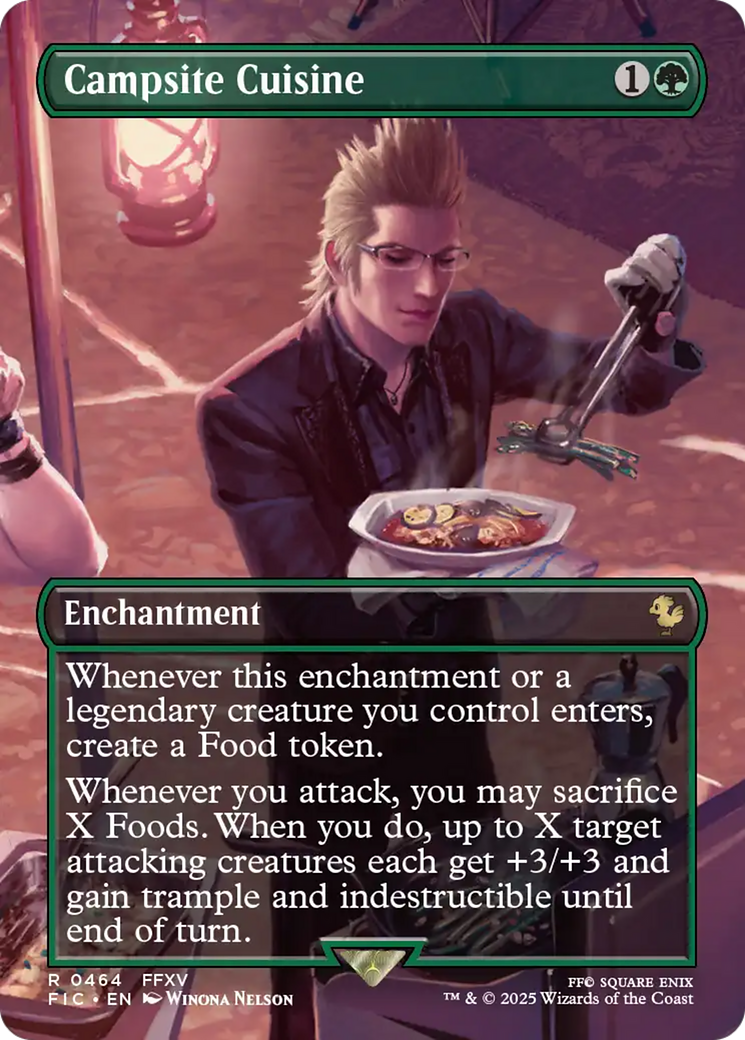 Campsite Cuisine (Borderless) [FINAL FANTASY Commander] | Exor Games Summserside