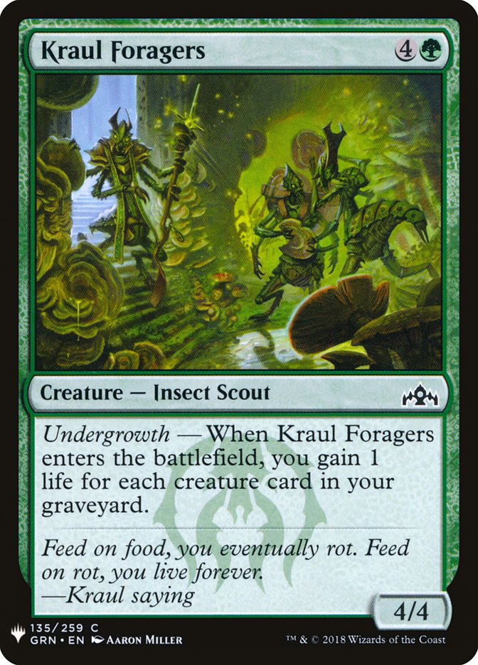 Kraul Foragers [Mystery Booster] | Exor Games Summserside