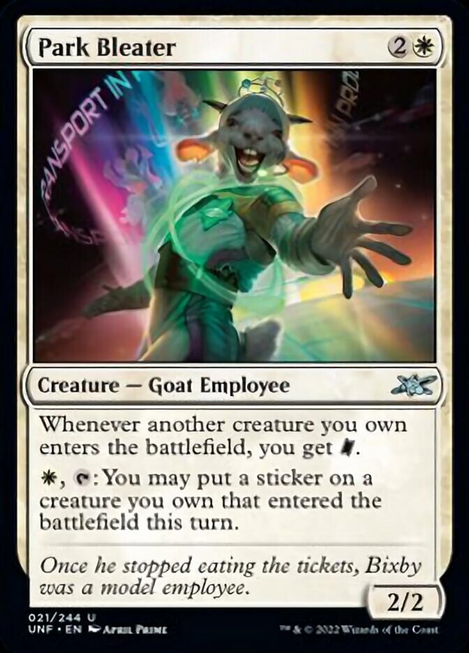 Park Bleater [Unfinity] | Exor Games Summserside