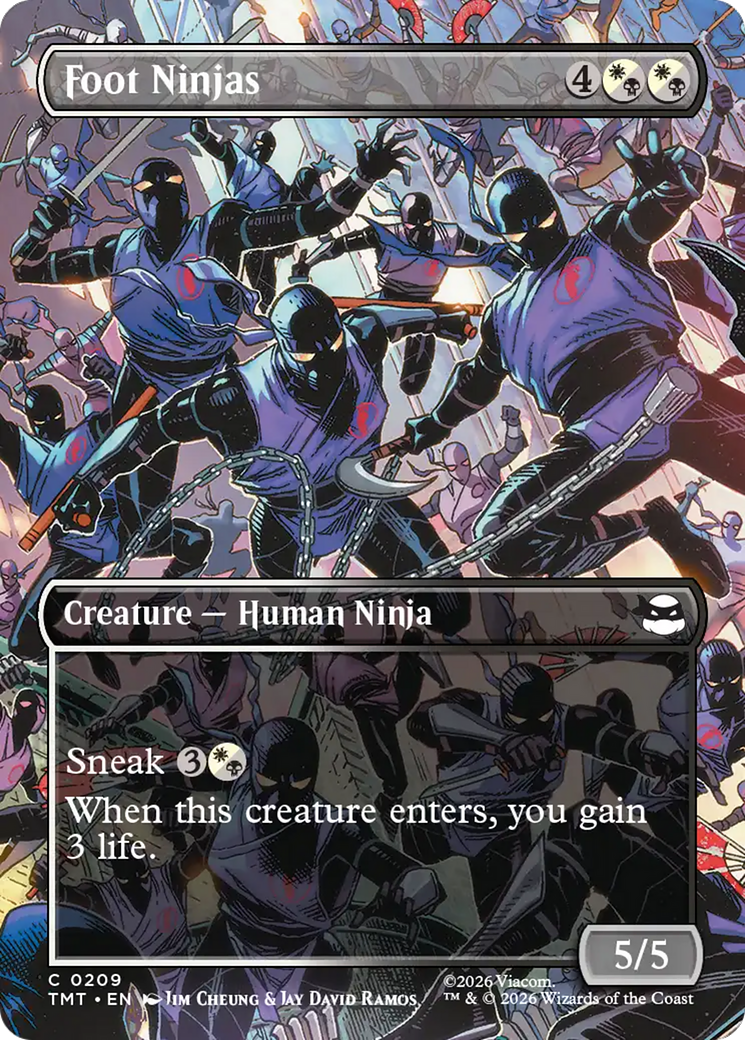 Foot Ninjas (Borderless) [Teenage Mutant Ninja Turtles] | Exor Games Summserside