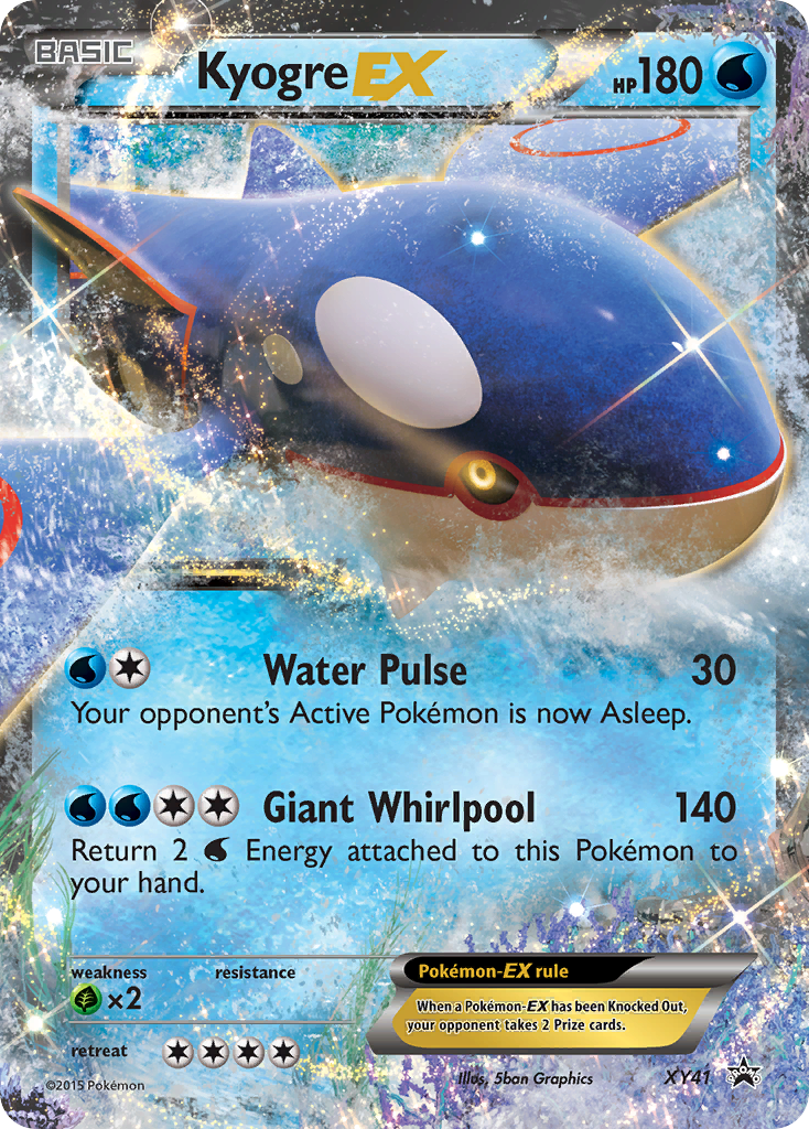 Kyogre EX (XY41) [XY: Black Star Promos] | Exor Games Summserside