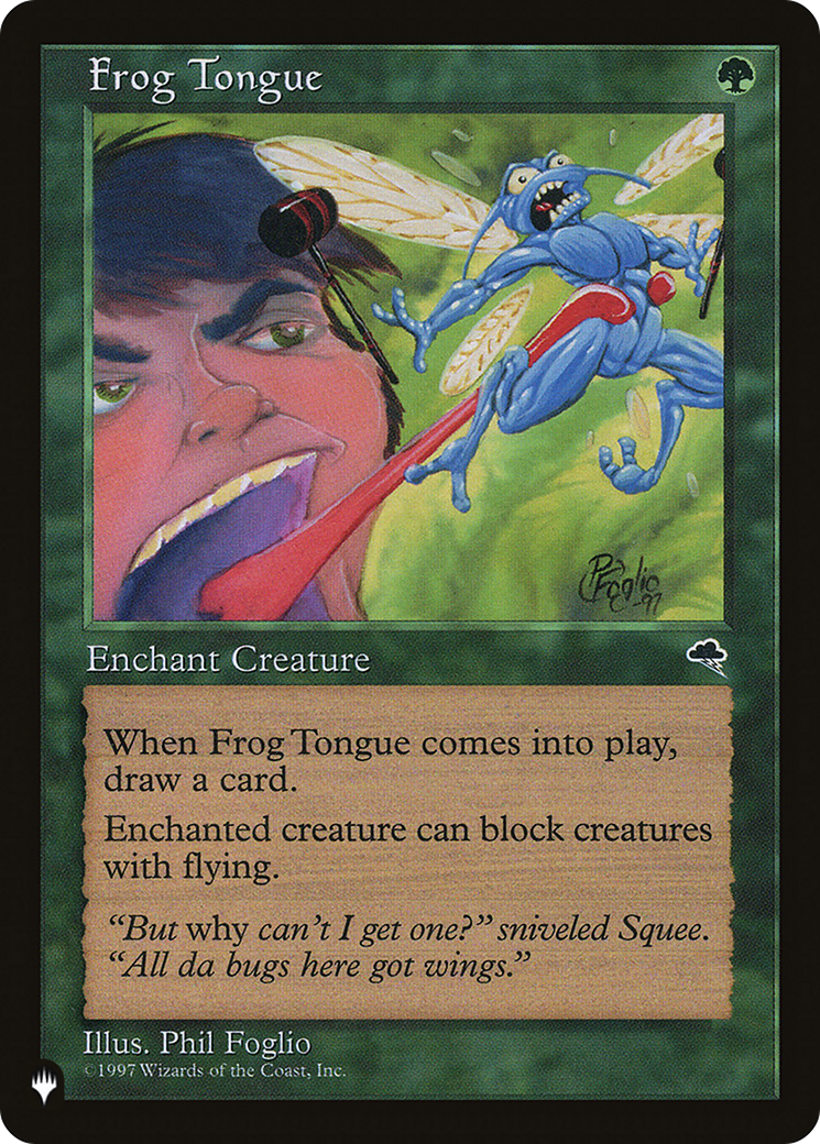Frog Tongue [The List] | Exor Games Summserside