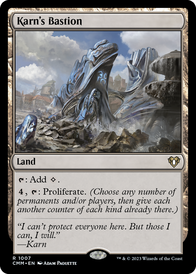Karn's Bastion [Commander Masters] | Exor Games Summserside