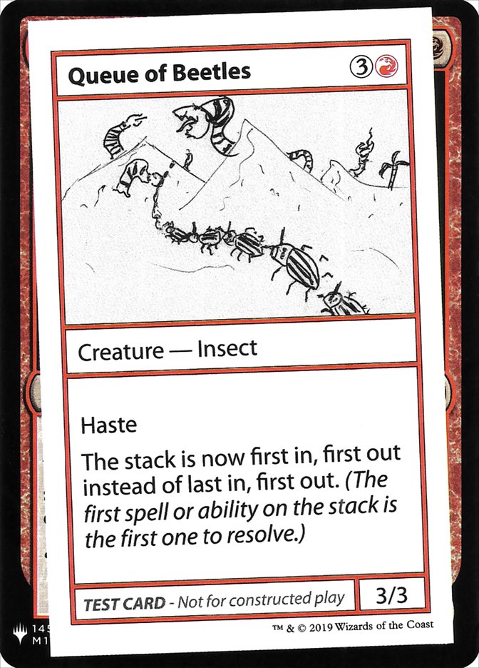 Queue of Beetles [Mystery Booster Playtest Cards] | Exor Games Summserside