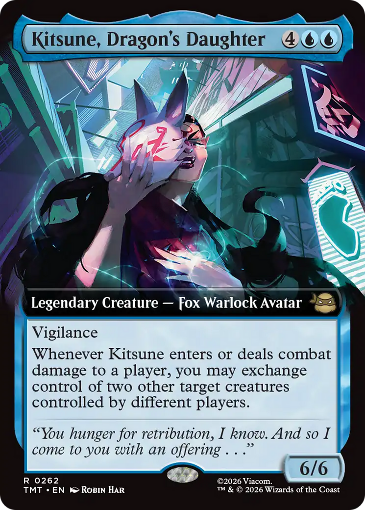 Kitsune, Dragon's Daughter (Extended Art) [Teenage Mutant Ninja Turtles] | Exor Games Summserside